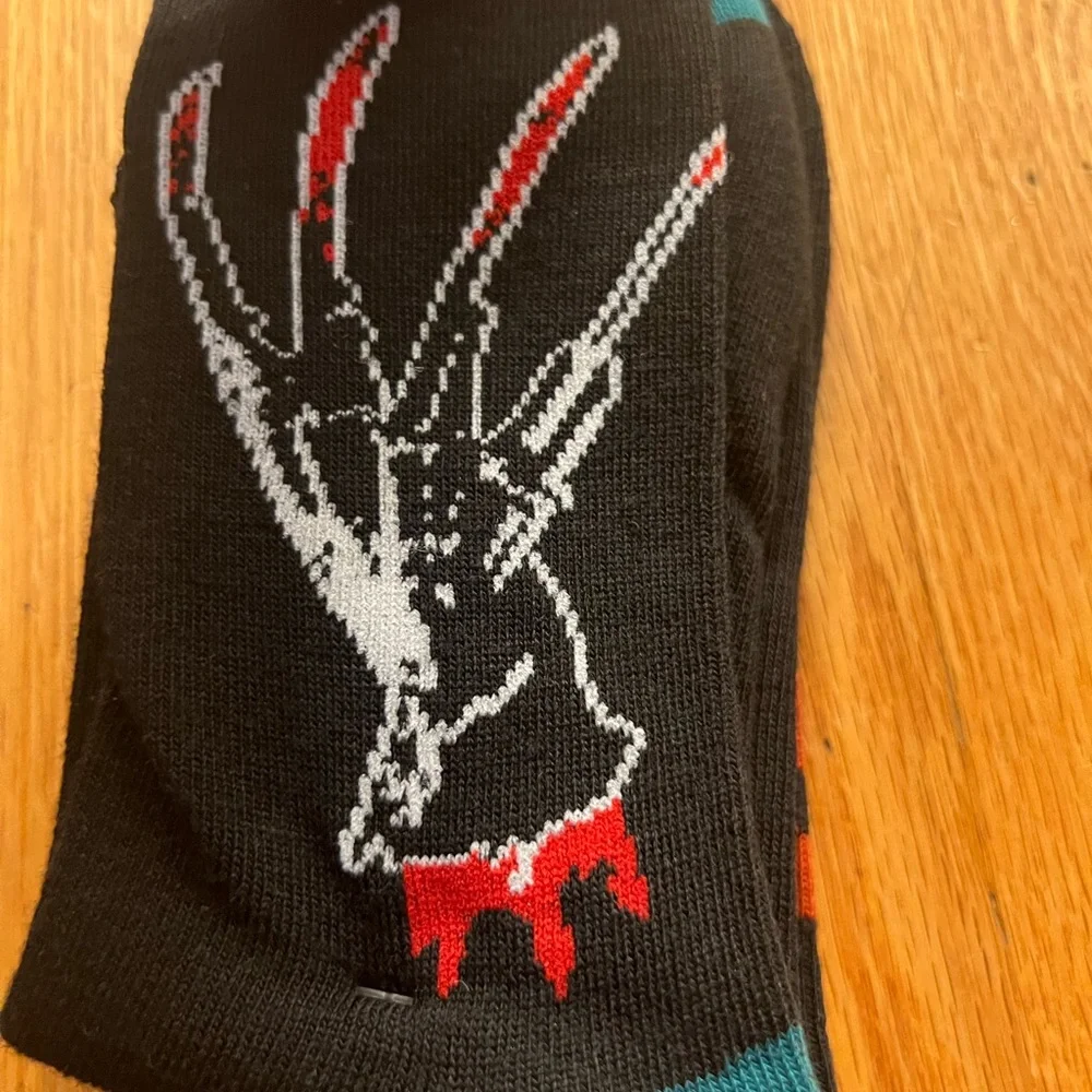 - Nightmare on elm street Freddy 2 pair socks Halloween